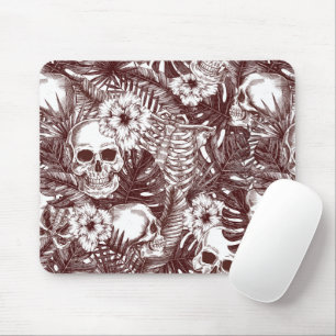 Tapis De Souris Crânes de la jungle Mousepad