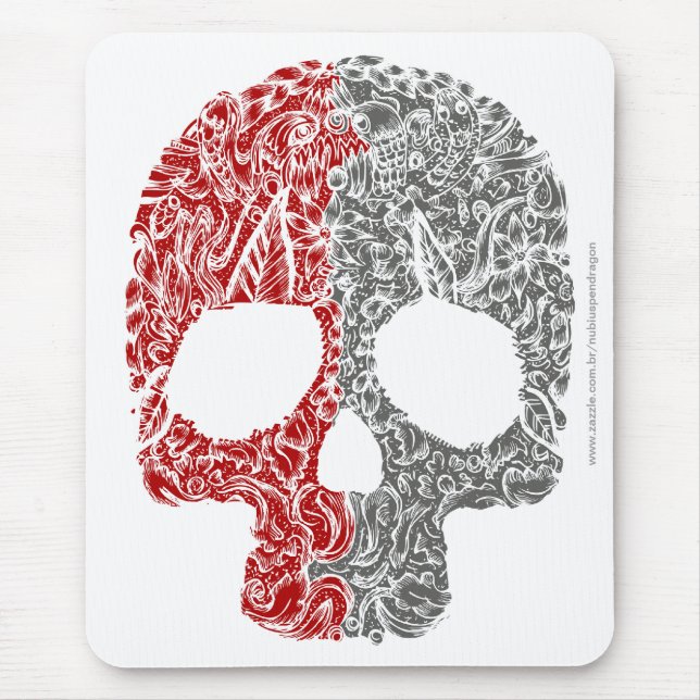 Tapis De Souris Crânio Stille (Devant)