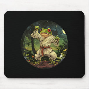 Tapis De Souris Crapaud de Jiu-Jitsu Kickboxing Forêt Taekwondo Gr