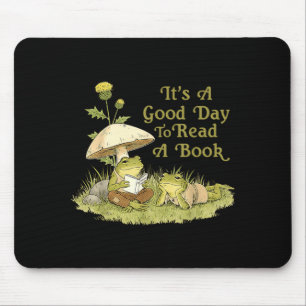 Tapis De Souris Crapaud grenouille lit un livre enseignants élèves