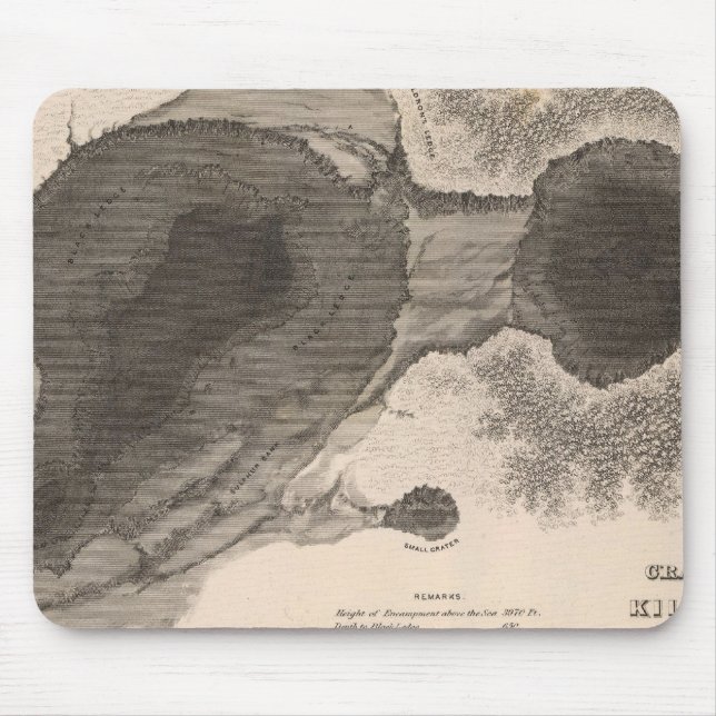 Tapis De Souris Cratère de Kilauea, Hawaï (Devant)