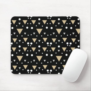 Tapis De Souris Cravate Midnight Geometry Luxe