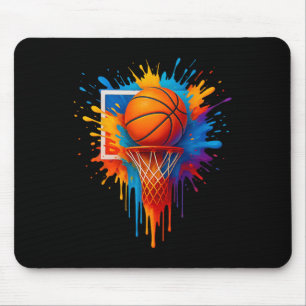 Tapis De Souris Cravate Tie Dye Colorée Drôle Cadeau Pour Hommes F