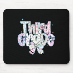 Tapis De Souris Crayon Coquette Préparatoire de Rentrée de Troisiè