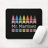 Crayon Personnalisé Nom de l'enseignant Mignon Ret