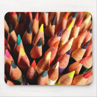 Tapis De Souris Crayons colorés
