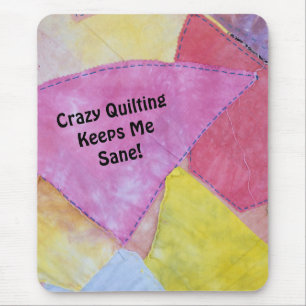 Tapis De Souris Crazy Quilting