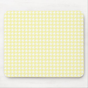 Tapis De Souris Cream Modern Houndstooth à Emporiomoffa