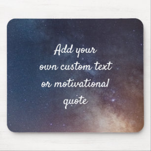 Tapis De Souris Create Your Own Custom Quote - Night Sky