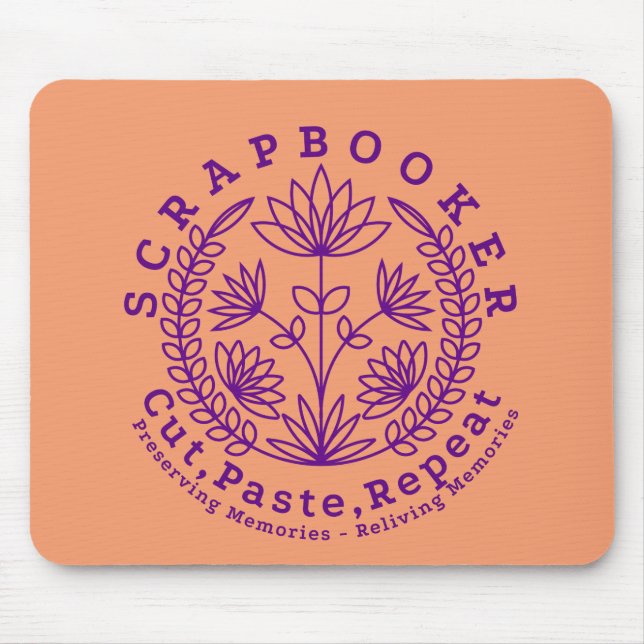 Tapis De Souris Créateur de scrapbook Cropper (Devant)