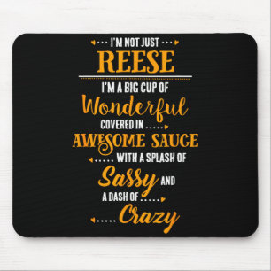 Tapis De Souris Création Encre - Reese Grande Tasse De Awesome Sy