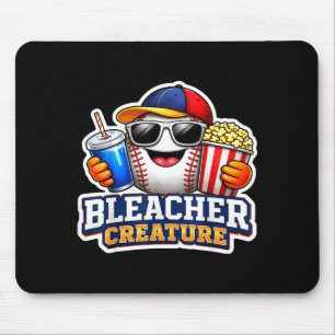Tapis De Souris Créature des gradins supporter de baseball jour de