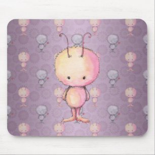 Tapis De Souris Créatures Douces et Flous