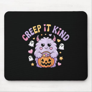 Tapis De Souris Creep It Genre mignon Monster Halloween drôle
