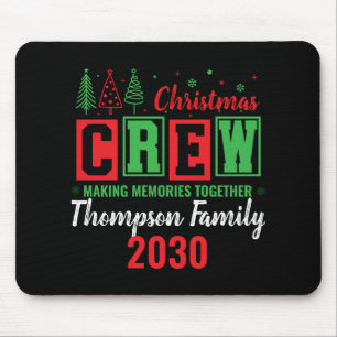 Tapis De Souris Créer des souvenirs ensemble Ized Crew T Shirt de