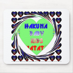 Tapis De Souris Créez vos propres coeurs lumineux conception bébé