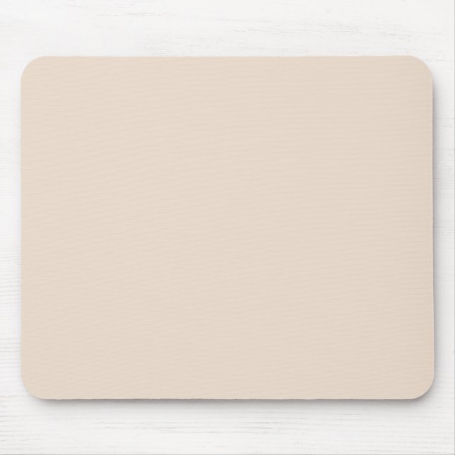 Tapis De Souris Créez votre propre amande personnalisée Beige (Devant)