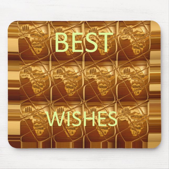 Tapis De Souris Créez votre propre beauté de l'Afrique Mousepad (Devant)