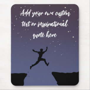Tapis De Souris Créez Votre Propre Citation Motivationnelle De Nui