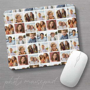 Tapis De Souris Créez Votre Propre Collage De 9 Photos Modernes -