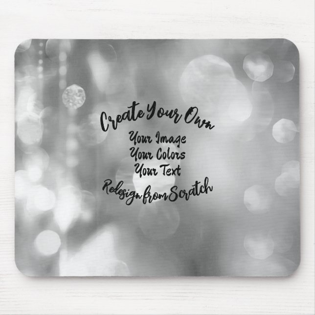 Tapis De Souris Créez votre propre couleur/conception personnalisé (Devant)