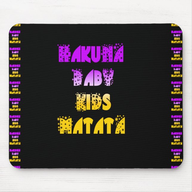 Tapis De Souris Créez votre propre mignonne Nice & adorable Baby K (Devant)