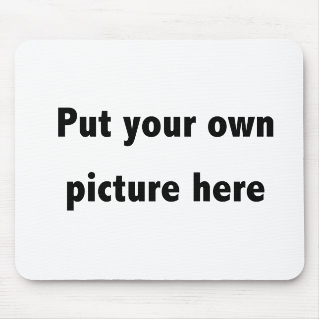 Tapis De Souris Créez votre propre Mousepad personnalisé (Devant)