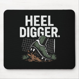 Tapis De Souris Crémaillère de crampon de football Heel Digger con