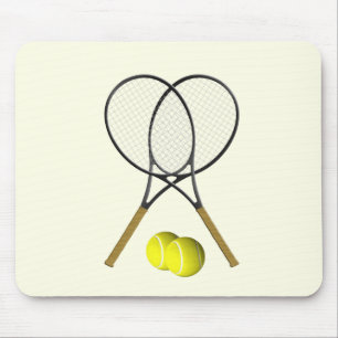 Tapis De Souris Crème double de tennis