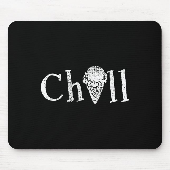 Tapis De Souris Crème glacée Snack été cadeau (Devant)