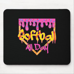 Tapis De Souris Crème Glacée Softll All Day Drip Home Plate