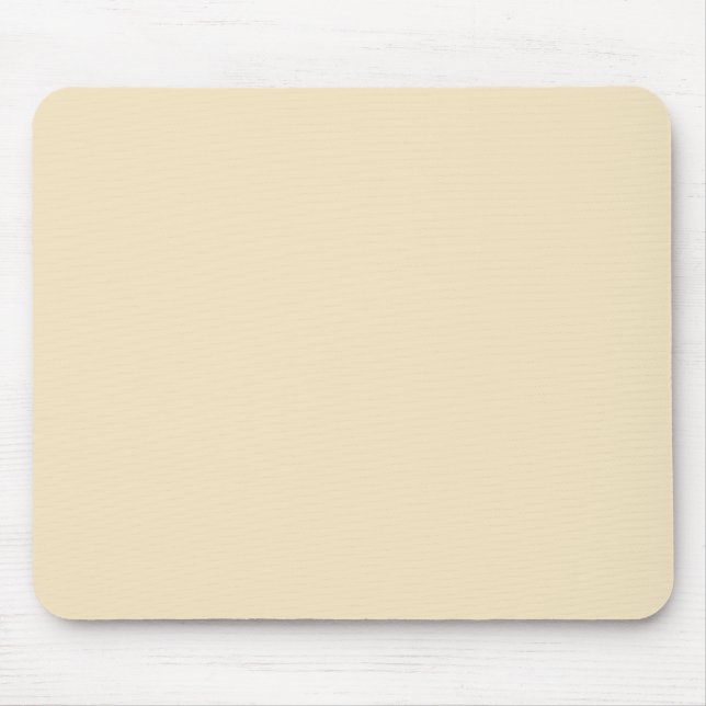 Tapis De Souris Crème Mousepad (Devant)