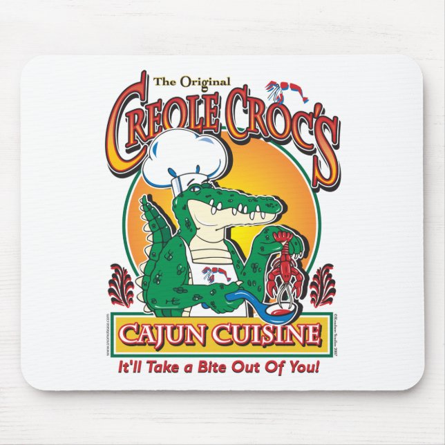 TAPIS DE SOURIS CRÉOLE-CROC (Devant)