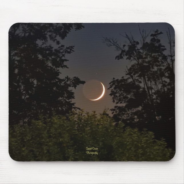 Tapis De Souris Crescent Moon Setting (Devant)