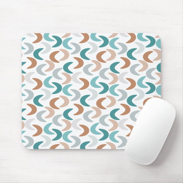 Tapis De Souris Crescents de plage (Avec souris)