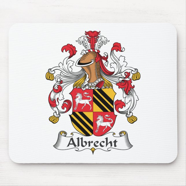 Tapis De Souris Crête de famille d'Albrecht (Devant)