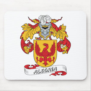 Tapis De Souris Crête de famille d'Alegria