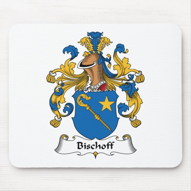 Tapis De Souris Crête de famille de Bischoff (Devant)