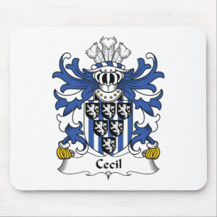 Tapis De Souris Crête de famille de Cecil