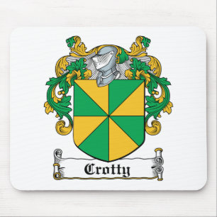 Tapis De Souris Crête de famille de Crotty