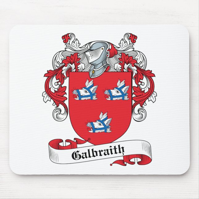 Tapis De Souris Crête de famille de Galbraith (Devant)