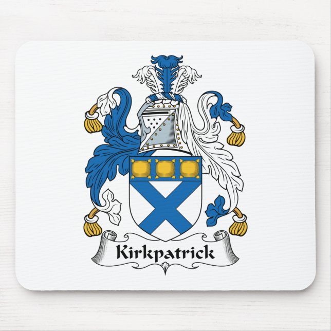 Tapis De Souris Crête de famille de Kirkpatrick (Devant)