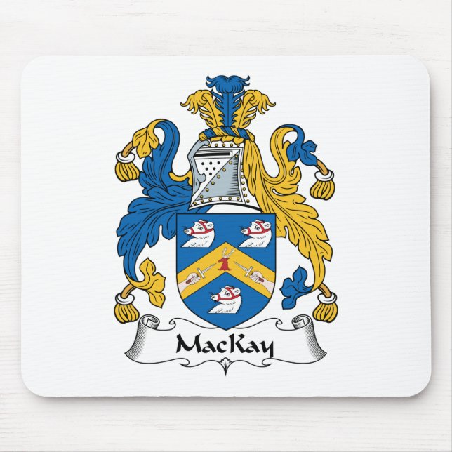 Tapis De Souris Crête de famille de MacKay (Devant)