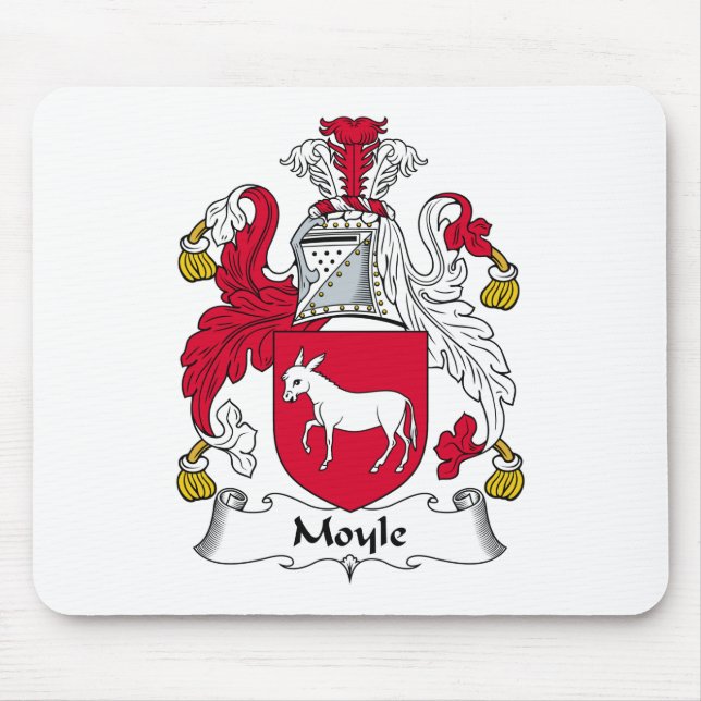 Tapis De Souris Crête de famille de Moyle (Devant)
