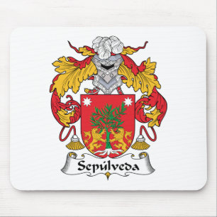 Tapis De Souris Crête de famille de Sepulveda