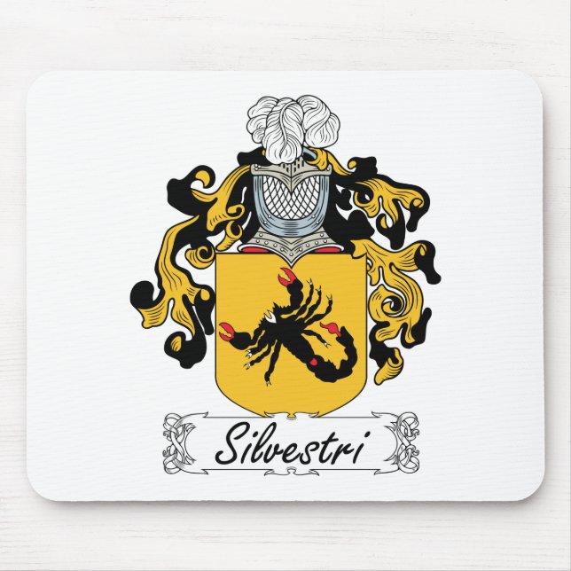 Tapis De Souris Crête de famille de Silvestri (Devant)