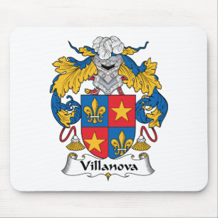 Tapis De Souris Crête de famille de Villanova