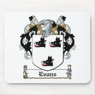 Tapis De Souris Crête de famille d'Evans