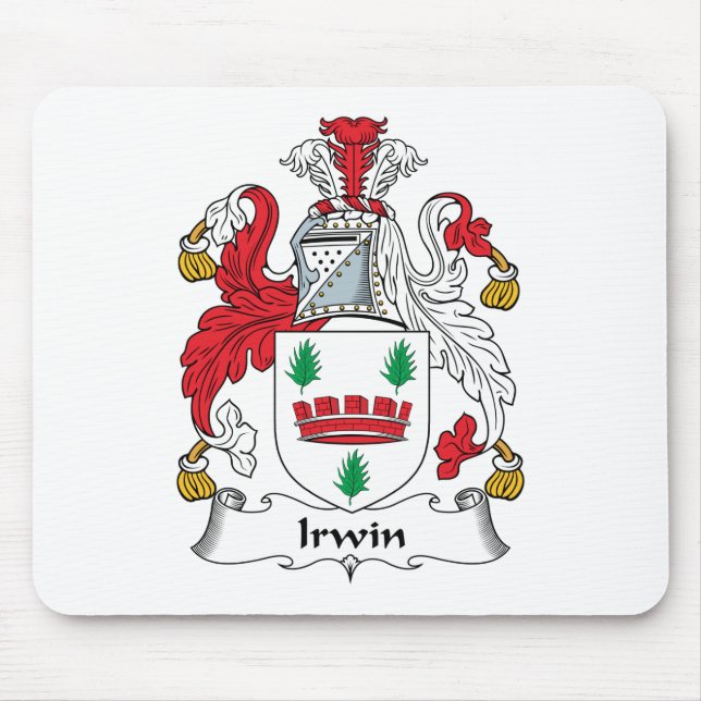 Tapis De Souris Crête de famille d'Irwin (Devant)