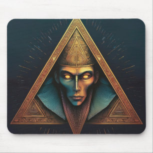 Tapis De Souris Crête murale Illuminati